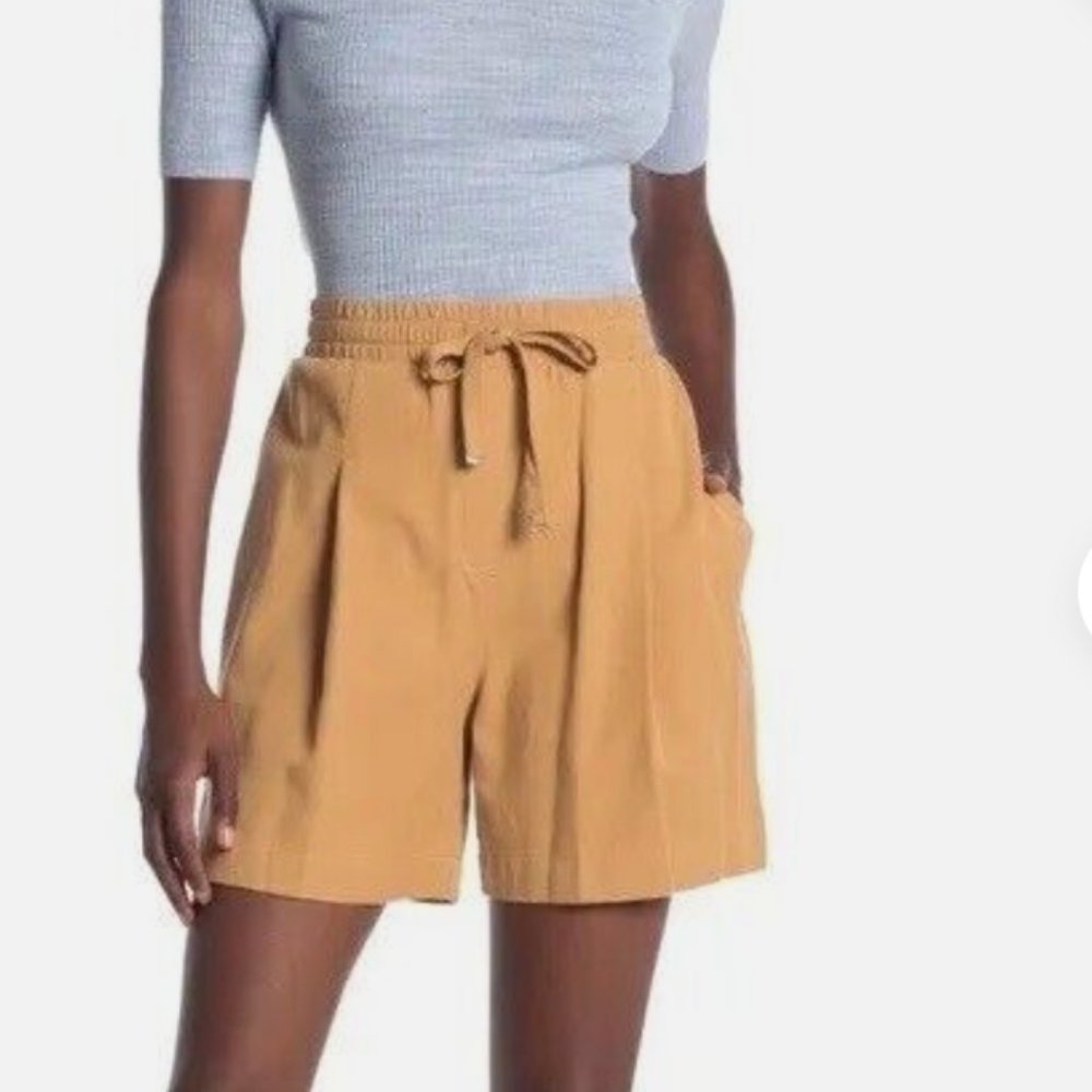 Donna Karan Pull On Shorts in Desert‎ Sand, Size XL, NWT